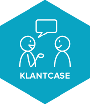 Klantcase illustratie blauw