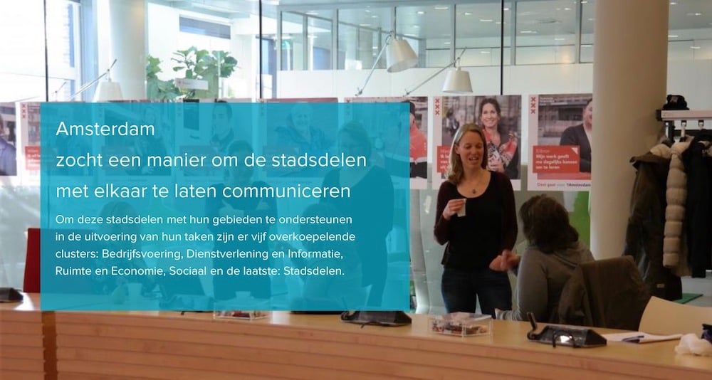 Met JOIN is er goede communicatie tussen de stadsdelen 