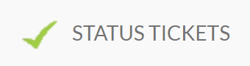 Status tickets